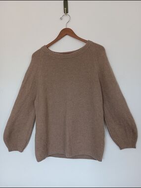 The Reset Wool Cashmere Crewneck Knit Sweater R Label Women's